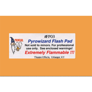 Theatre Effects Pyrowizard™ Flash Paper Sheets
