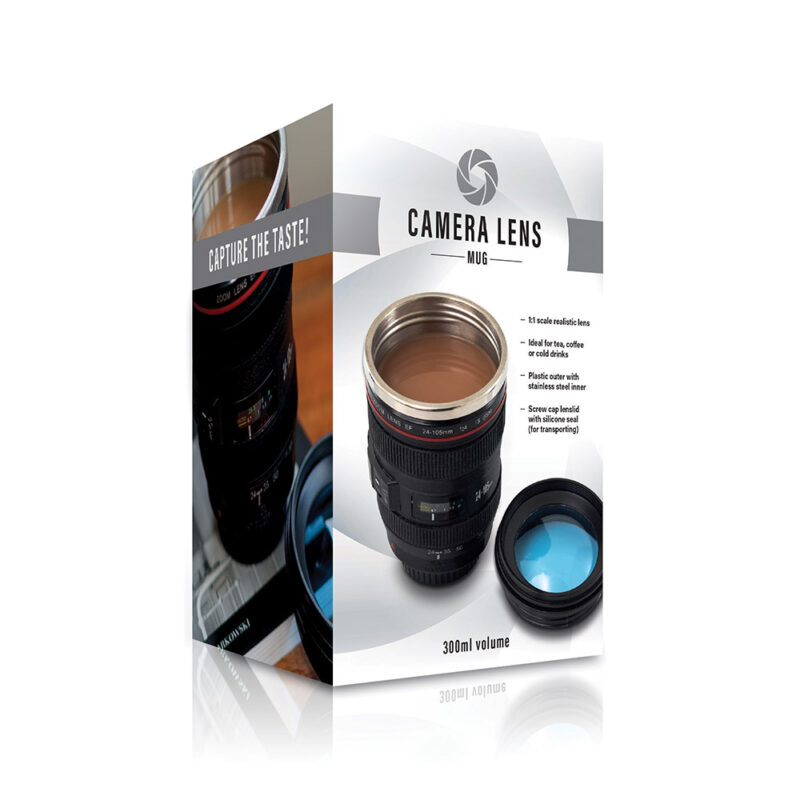 Camera Lens Travel Mug - Image 2