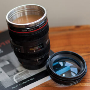 Camera Lens Travel Mug