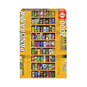 Soft Cans Panorama 2000 piece Jigsaw Puzzle