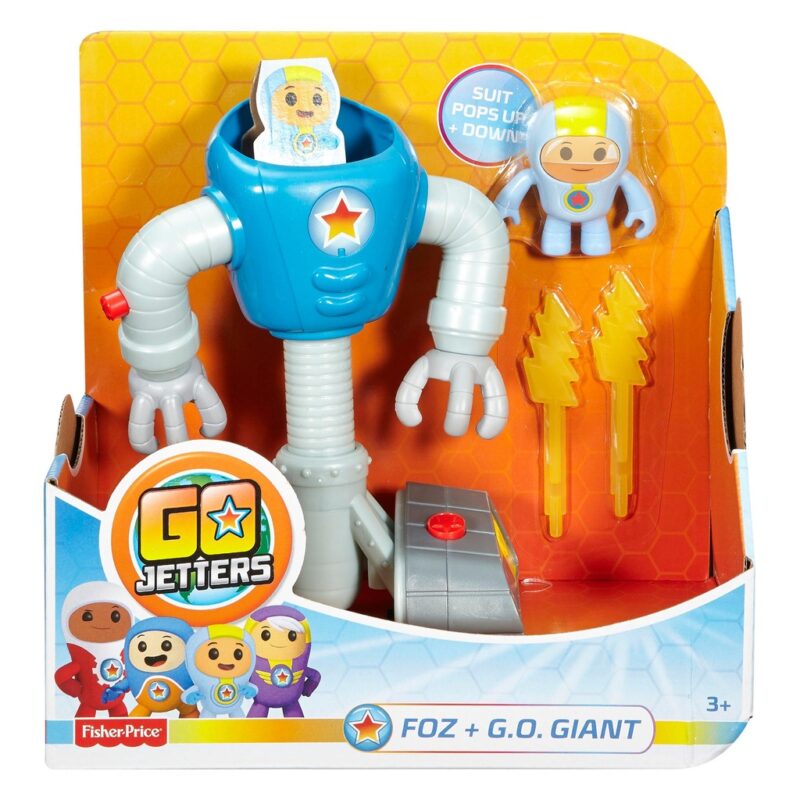 Fisher Price Go Jetters - Foz + G.O Giant