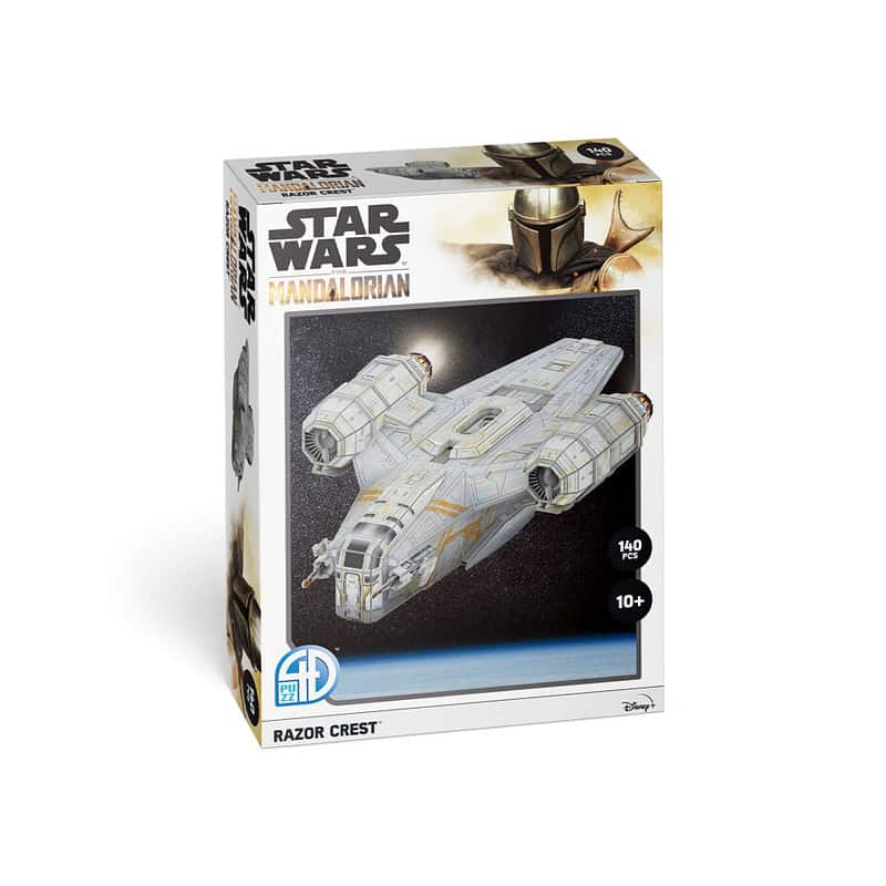 Star Wars Razor Crest 3D Model - 140 Pieces
