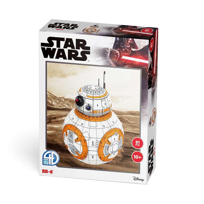Star Wars BB8 3D Model - 81 Pieces