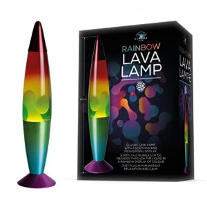 Rainbow Lava Lamp - 40cm